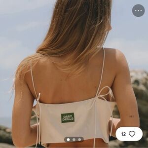 BRAND NEW Daily Drills White Camisole Top